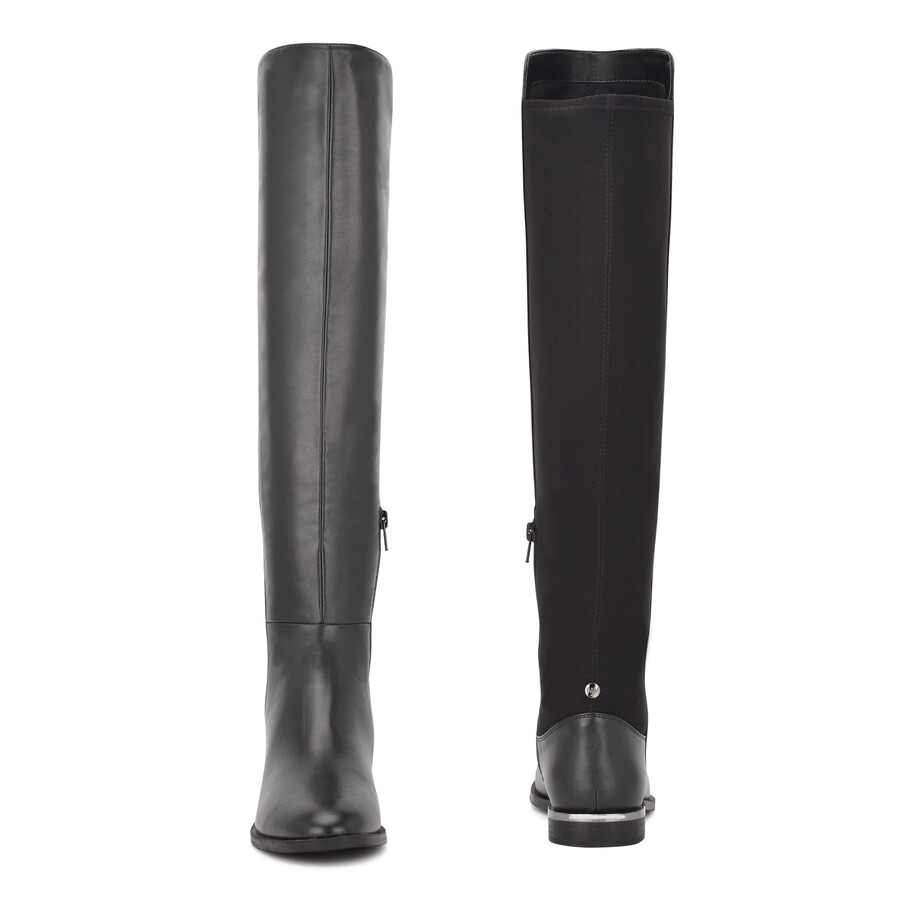 allair overknee-stiefel mit stretch-rücken