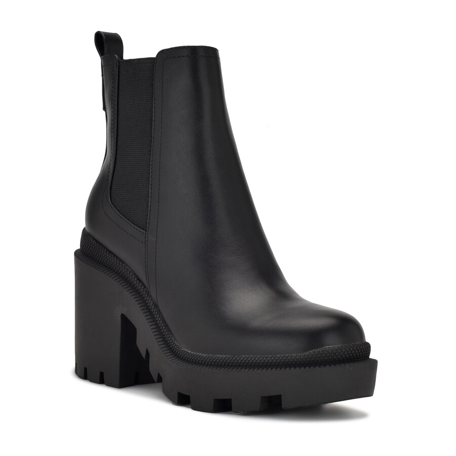 forme chelsea-stiefeletten mit profilsohle