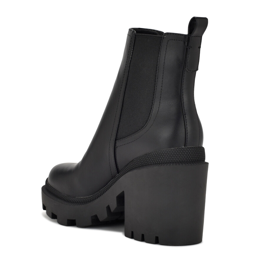 forme chelsea-stiefeletten mit profilsohle