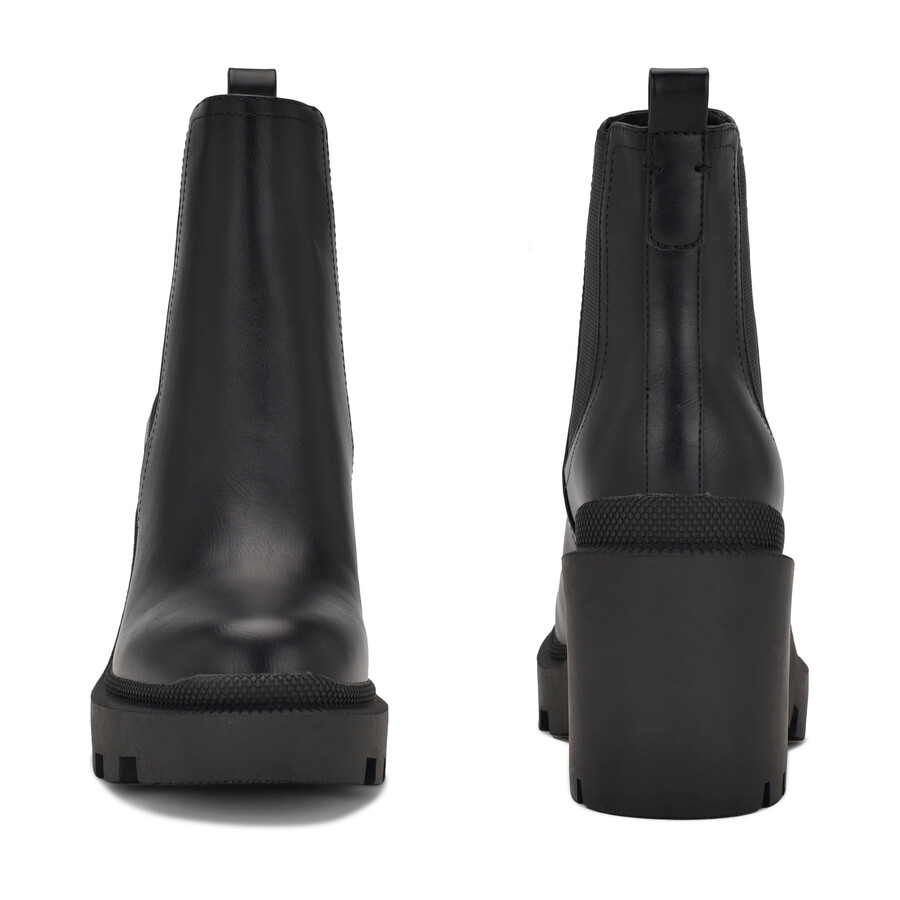 forme chelsea-stiefeletten mit profilsohle