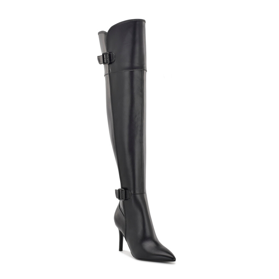 flye overknee-stiefel mit absatz