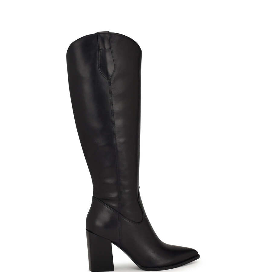 bromwel stiefel mit blockabsatz