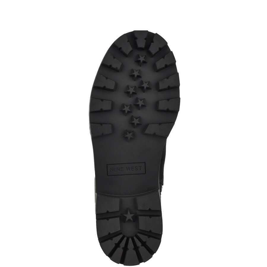 nans overknee-stiefel mit profilsohle