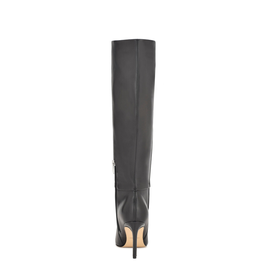 richy stiefel mit weitem schaft und absatz