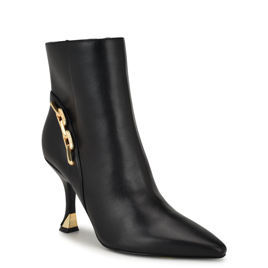 chaine – stiefeletten mit spitzer zehenpartie