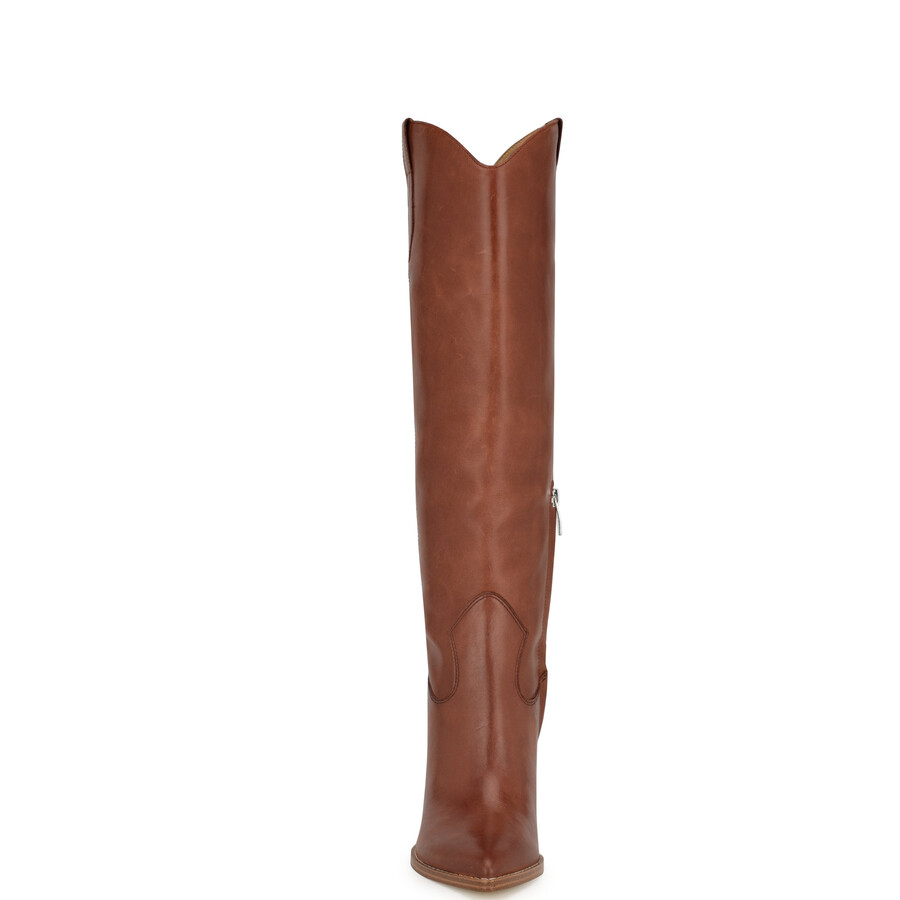 bromwel stiefel mit blockabsatz