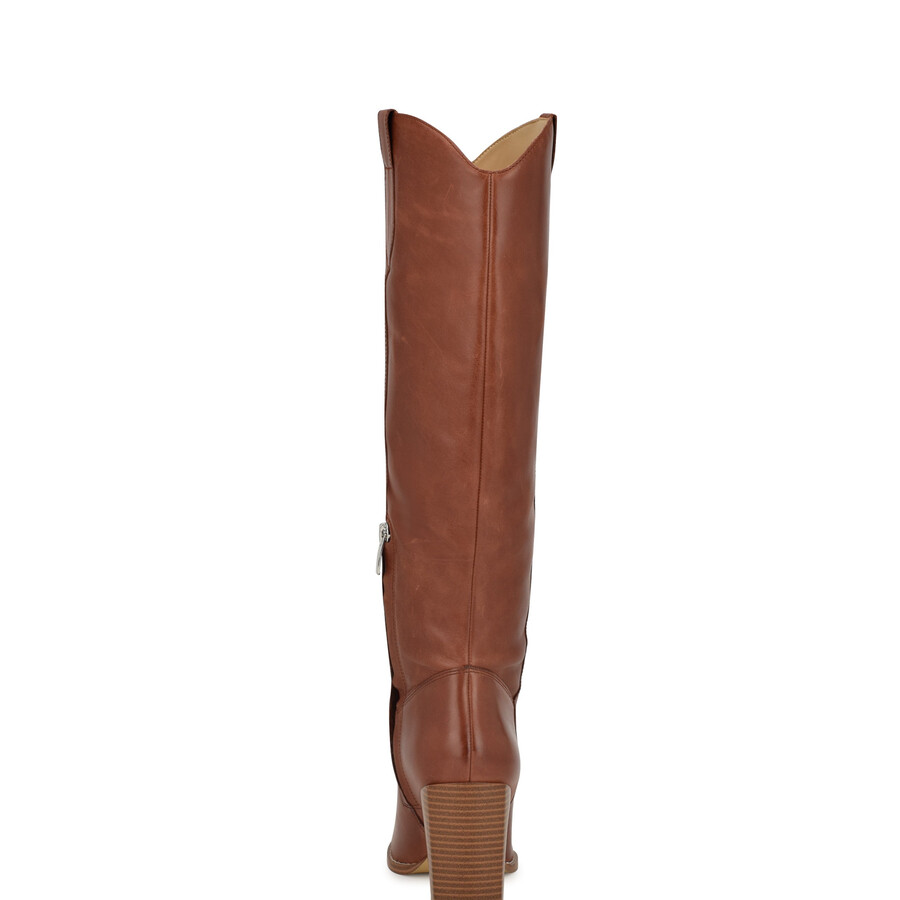 bromwel stiefel mit blockabsatz