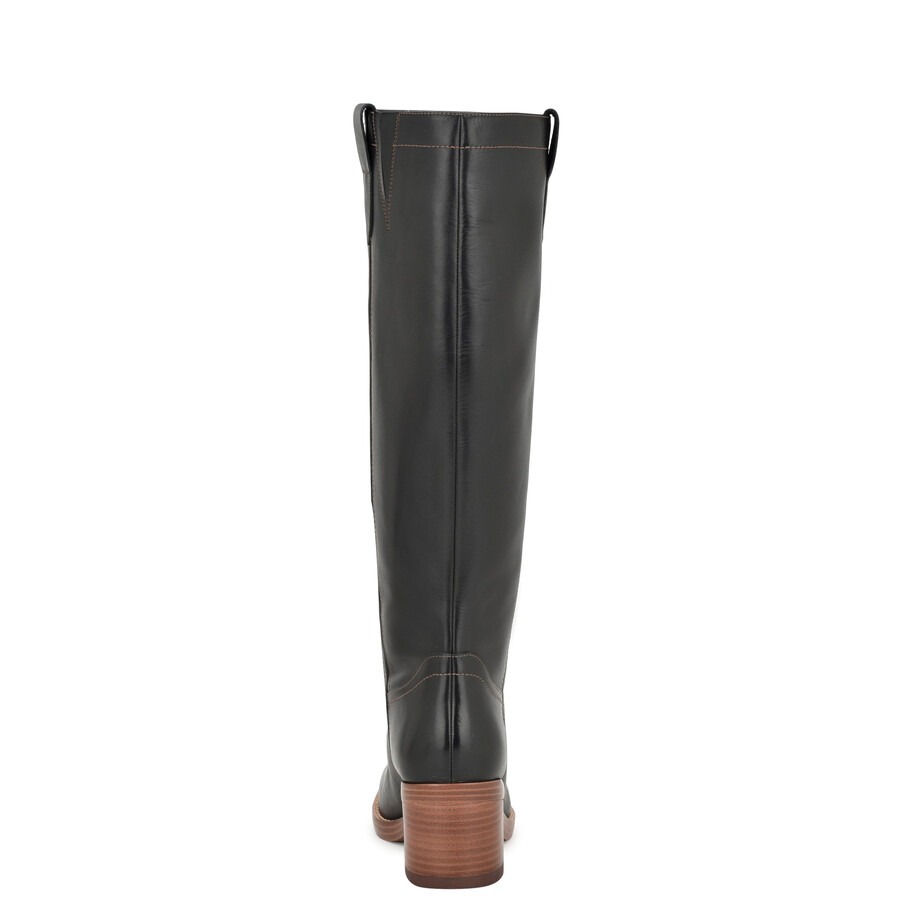 hecee – maßgeschneiderte stiefel mit blockabsatz