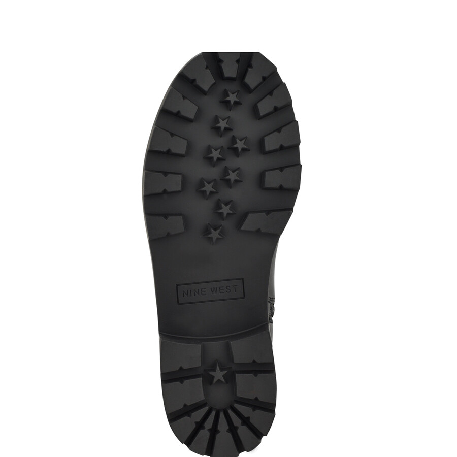 nans overknee-stiefel mit profilsohle