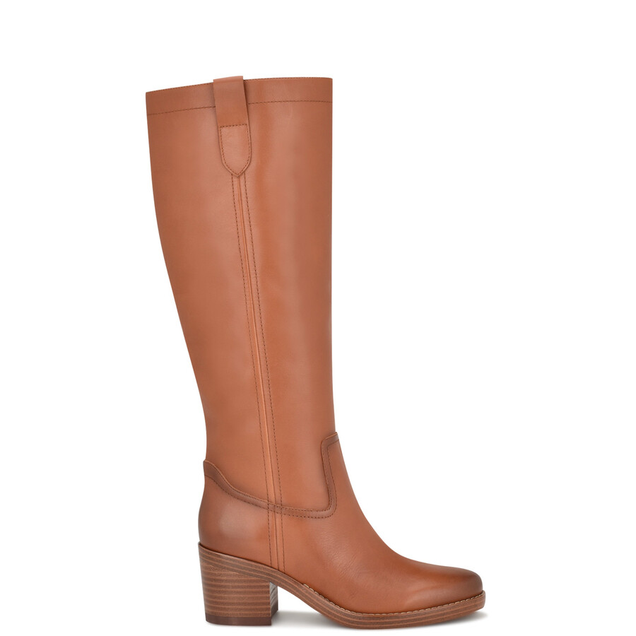 hecee – maßgeschneiderte stiefel mit blockabsatz
