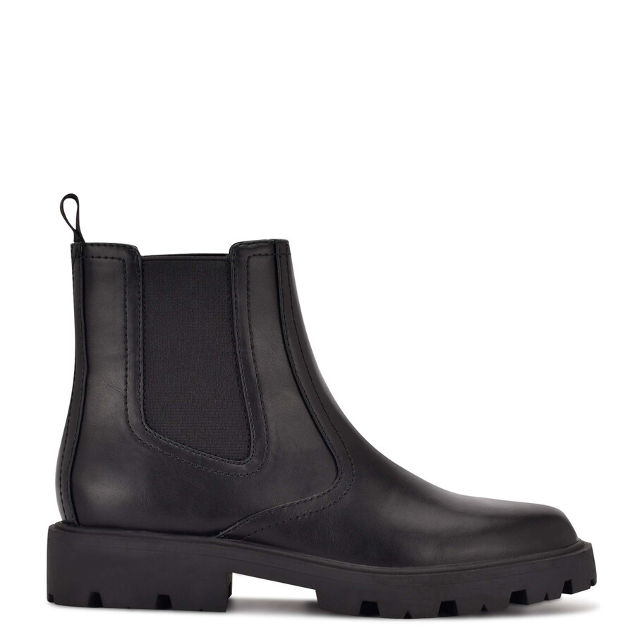 yullon chelsea-stiefeletten mit profilsohle