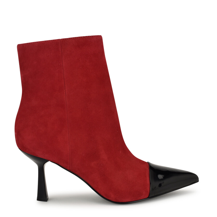 birgy – spitz zulaufende stiefeletten mit kappe
