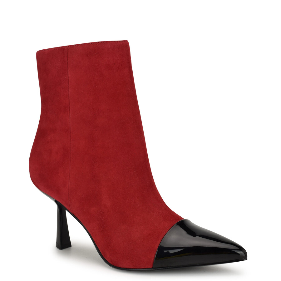 birgy – spitz zulaufende stiefeletten mit kappe