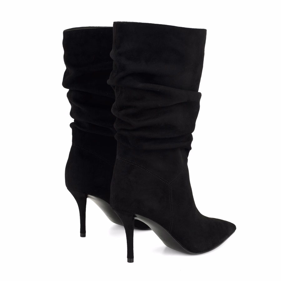 Murto Slouch Stiefeletten - Schwarz