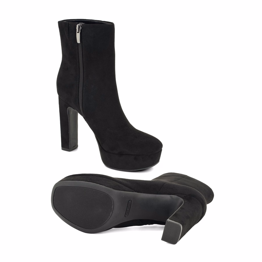 Danella Plateaustiefeletten – Schwarz