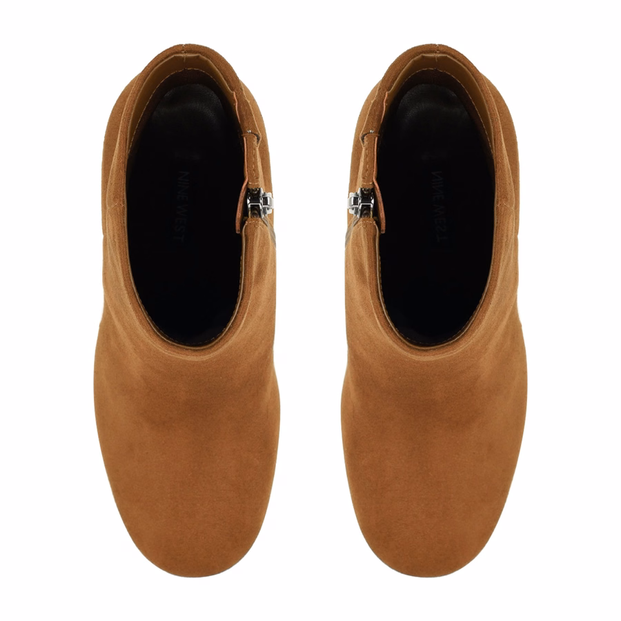 Danella Plateau-Stiefeletten – Hellbraun