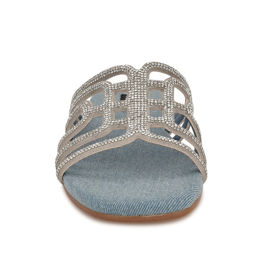 flache sandalen „timy mit verzierung