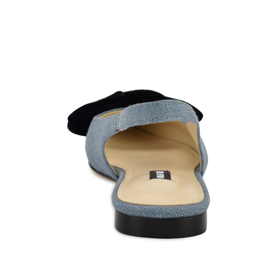 junnie slingback-ballerinas mit schleife