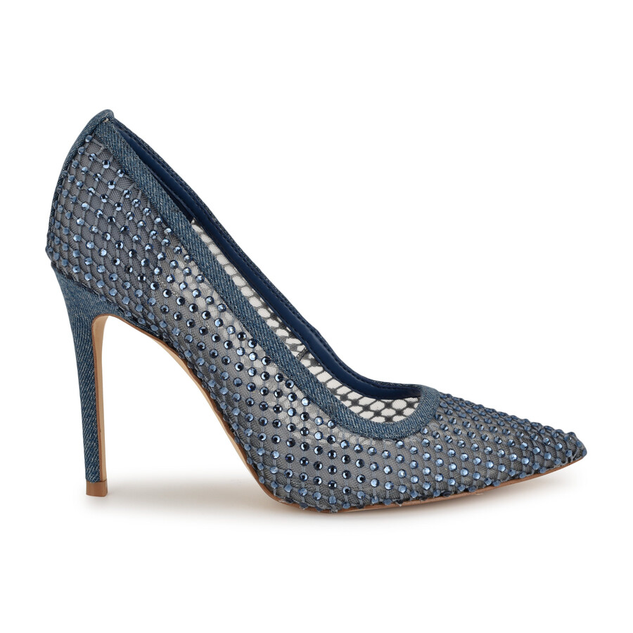freshe strass-mesh-pumps