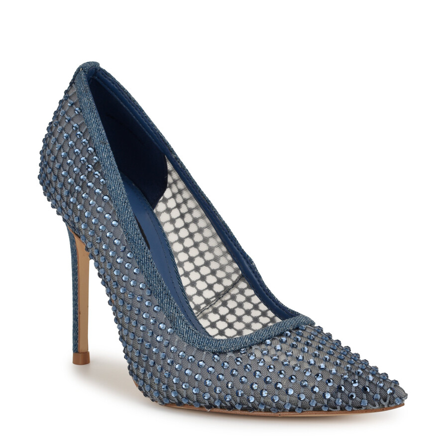 freshe strass-mesh-pumps