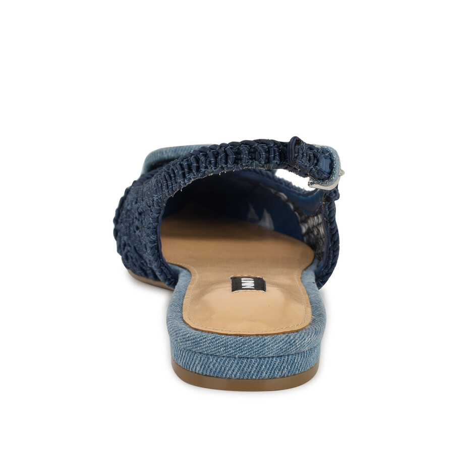 jasser – gewebte slingback-ballerinas