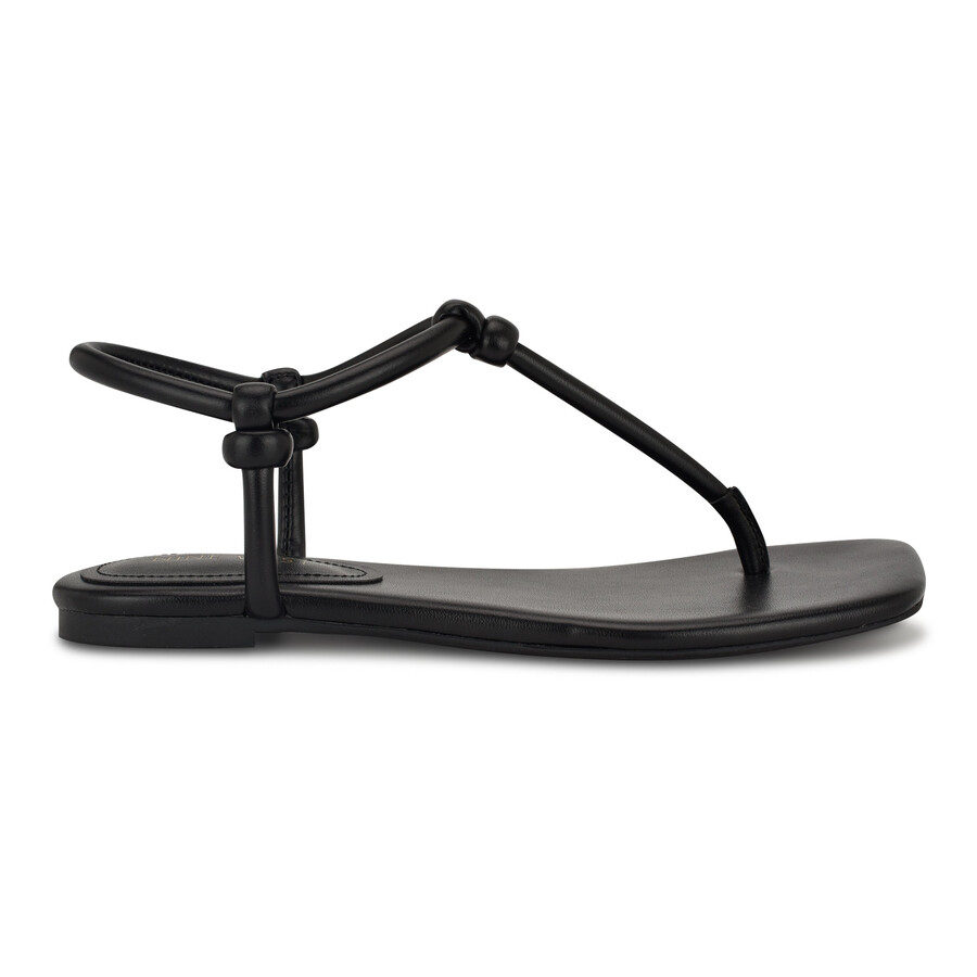 flache zehentrenner-sandalen nortny