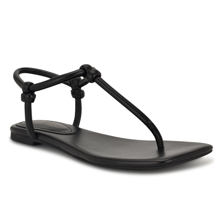 flache zehentrenner-sandalen nortny