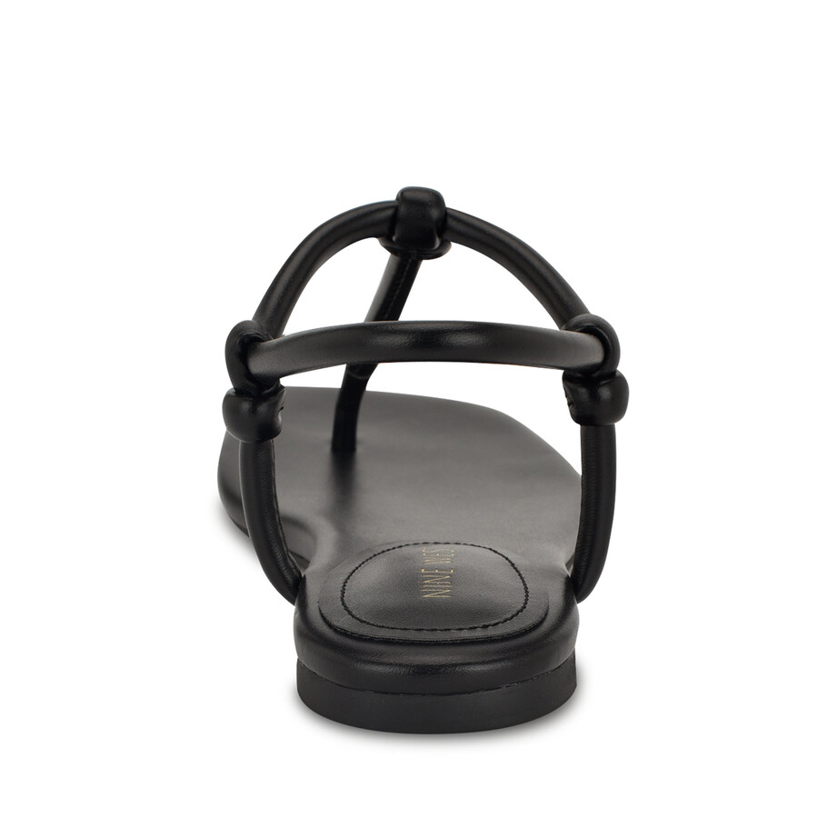 flache zehentrenner-sandalen nortny