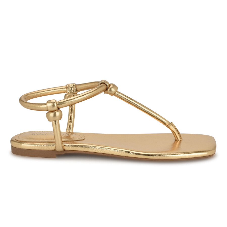 flache zehentrenner-sandalen nortny