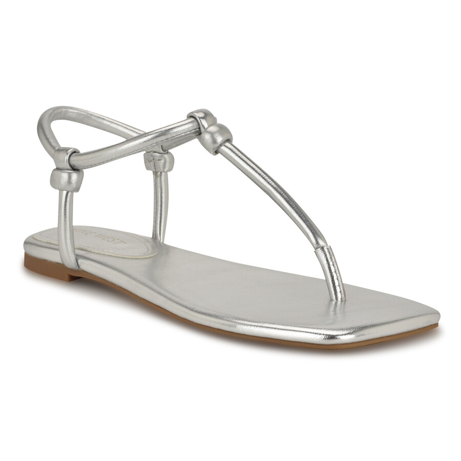 flache zehentrenner-sandalen nortny