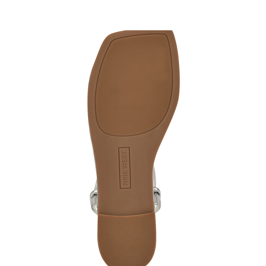 flache zehentrenner-sandalen nortny