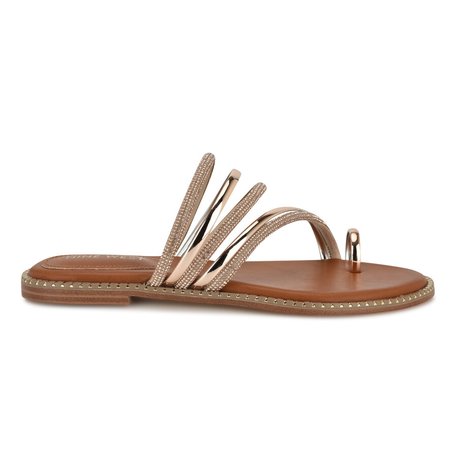 flache dashin slide-sandalen