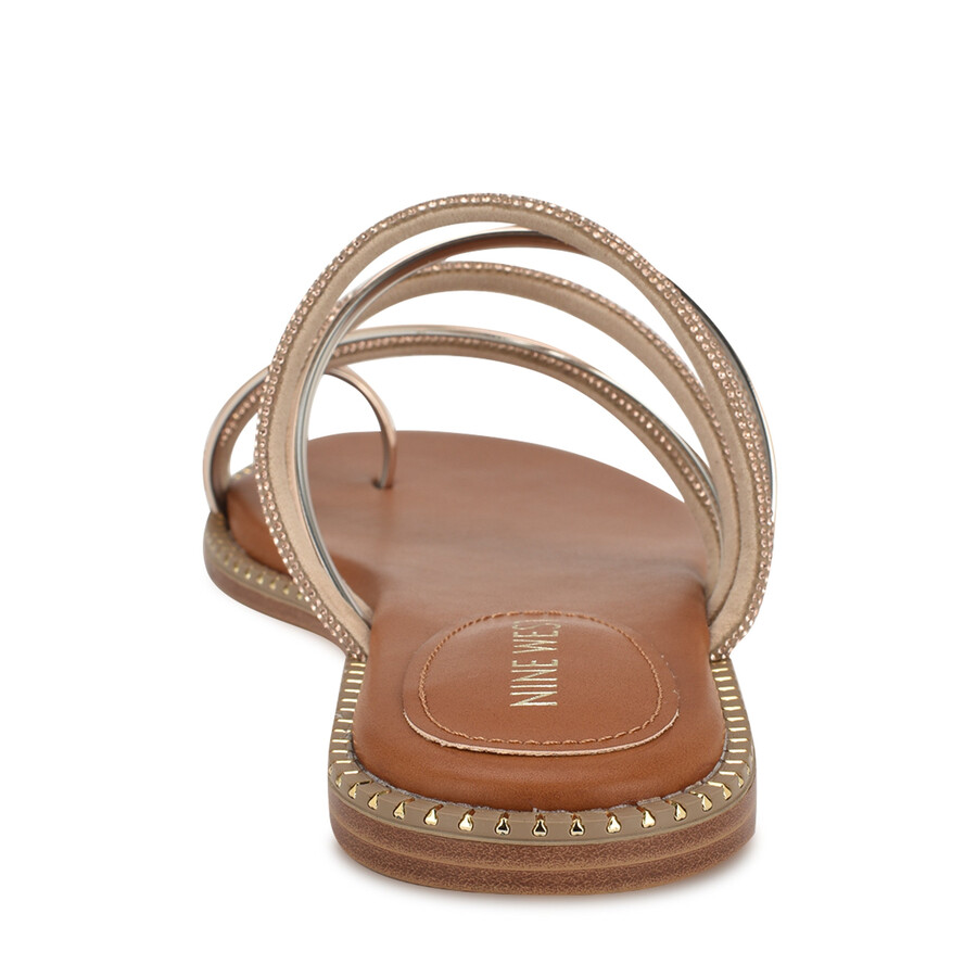flache dashin slide-sandalen
