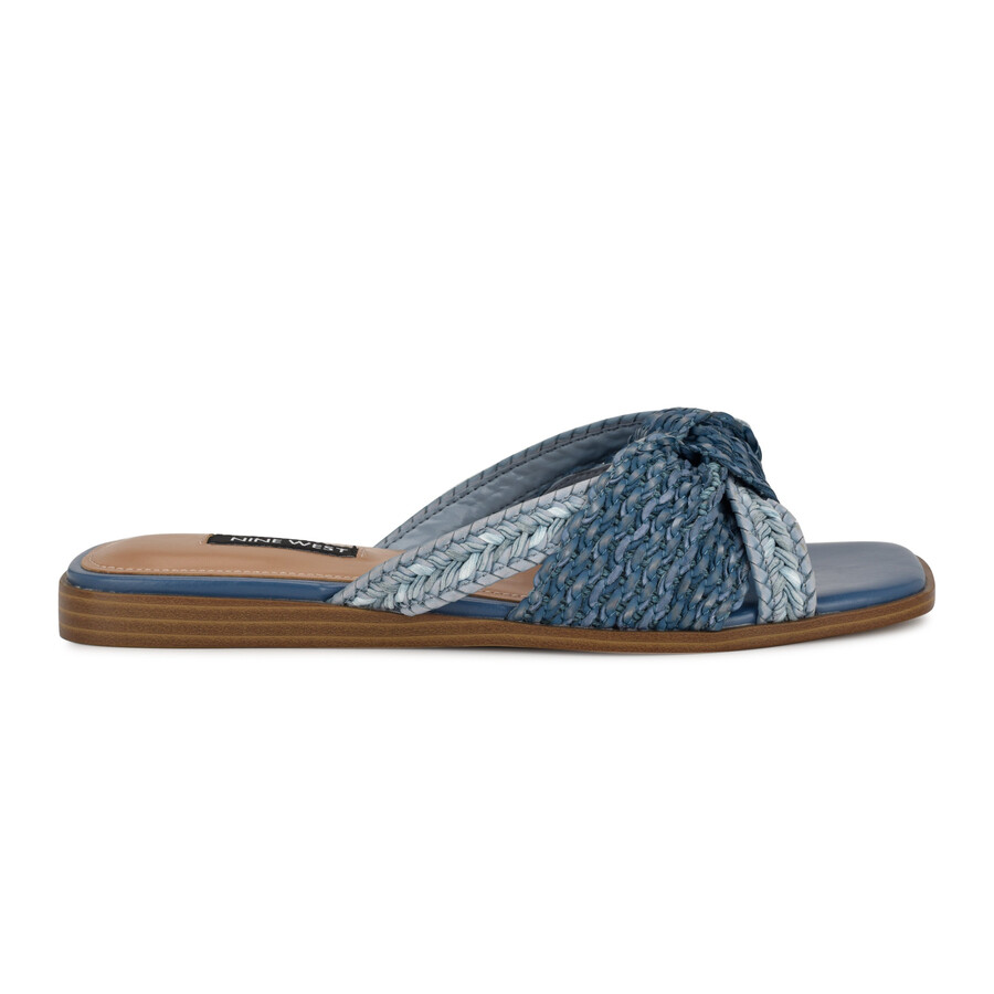 flache slide-sandalen omansa