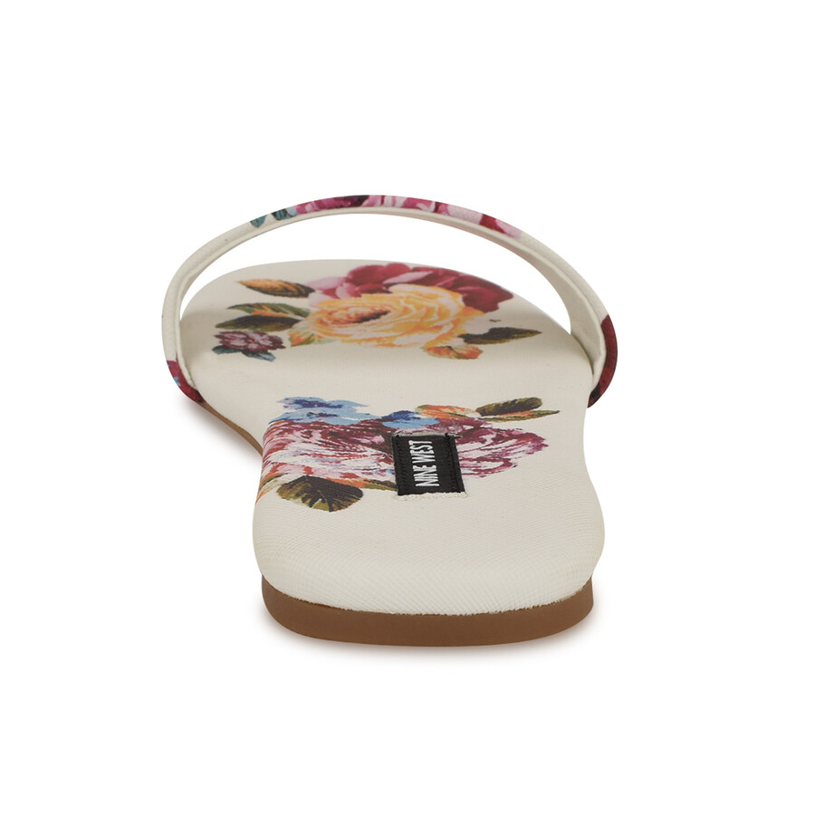 flache slide-sandalen von lolipop