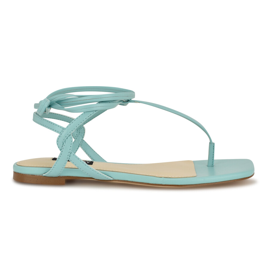 norta zehentrenner-sandalen mit knöchelwickel