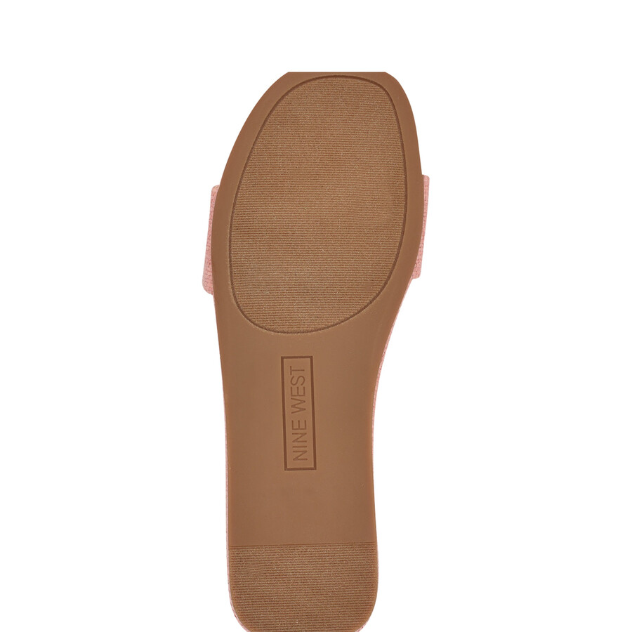 flache slide-sandalen von lolipop