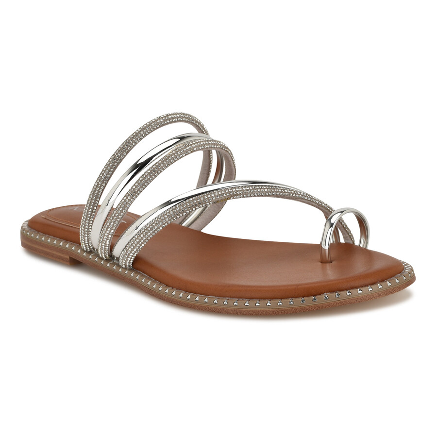 flache dashin slide-sandalen