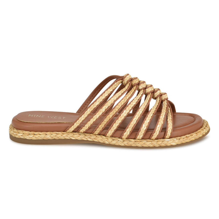 flache espadrilles-sandalen „adila