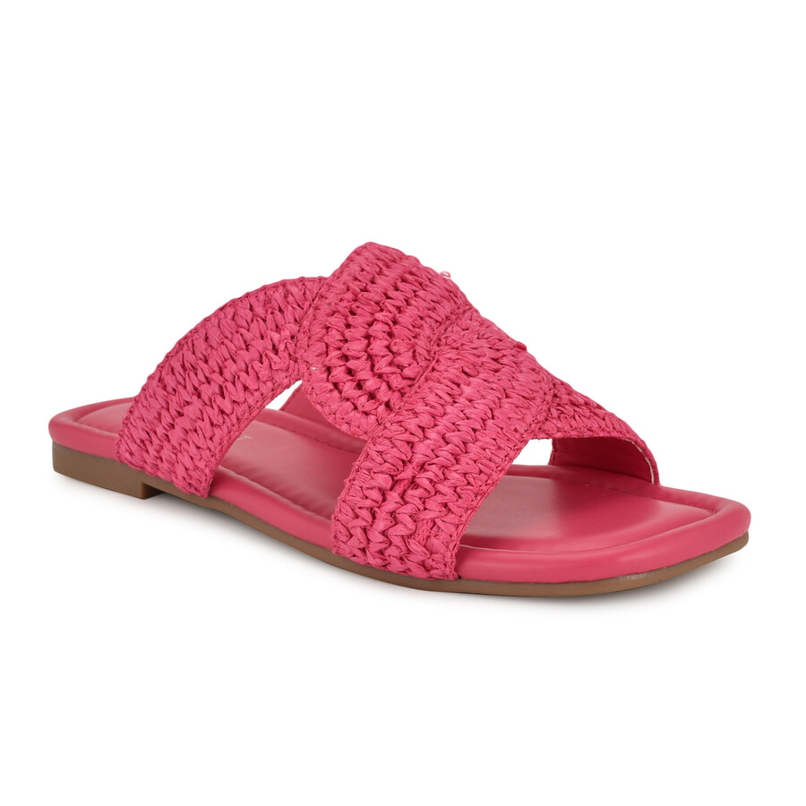 flache quara-sandalen