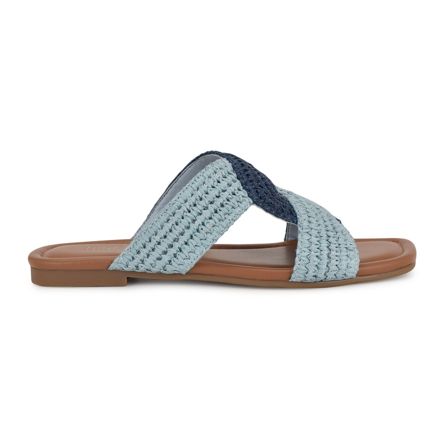 flache quara-sandalen