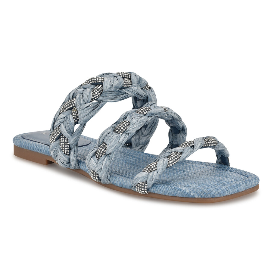 flache qazz-sandalen