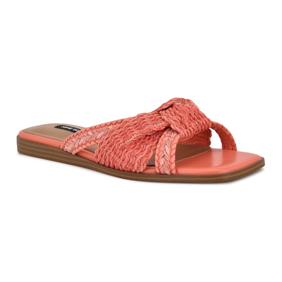 flache slide-sandalen omansa