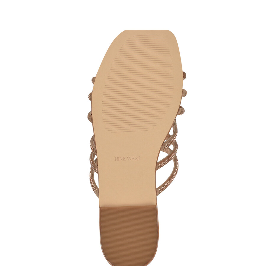 flache sandalen „timy mit verzierung
