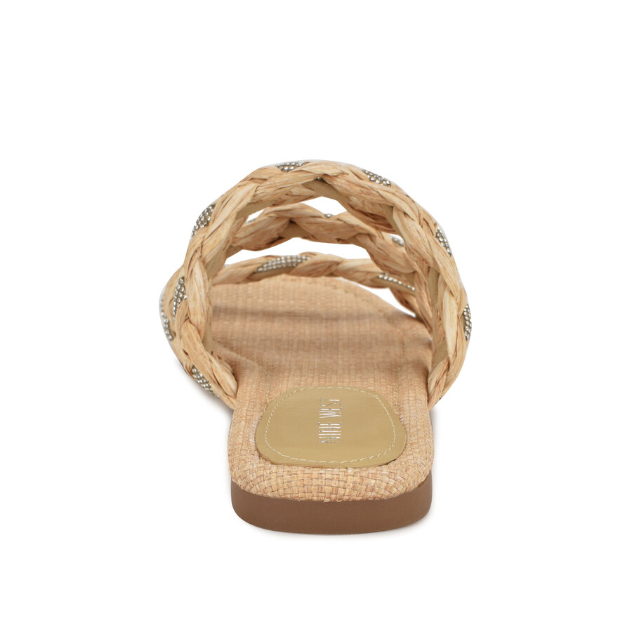 flache qazz-sandalen