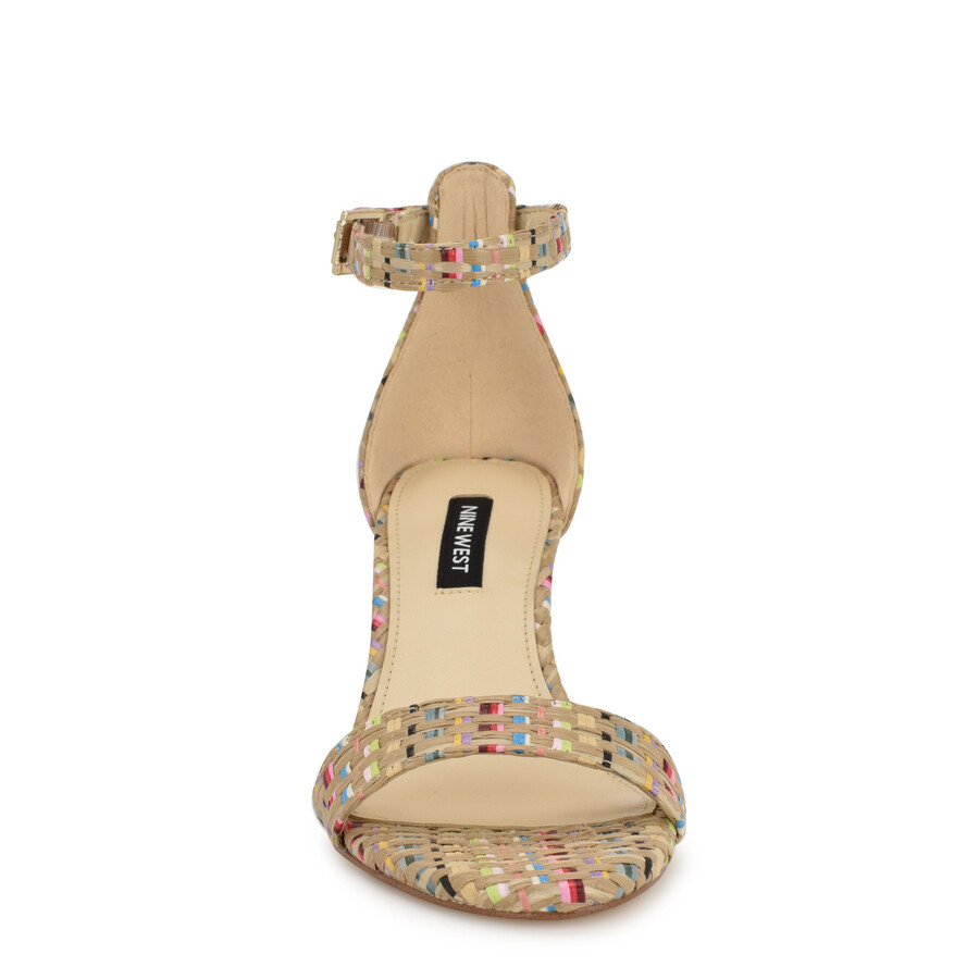 pruce sandalen mit knöchelriemen und blockabsatz