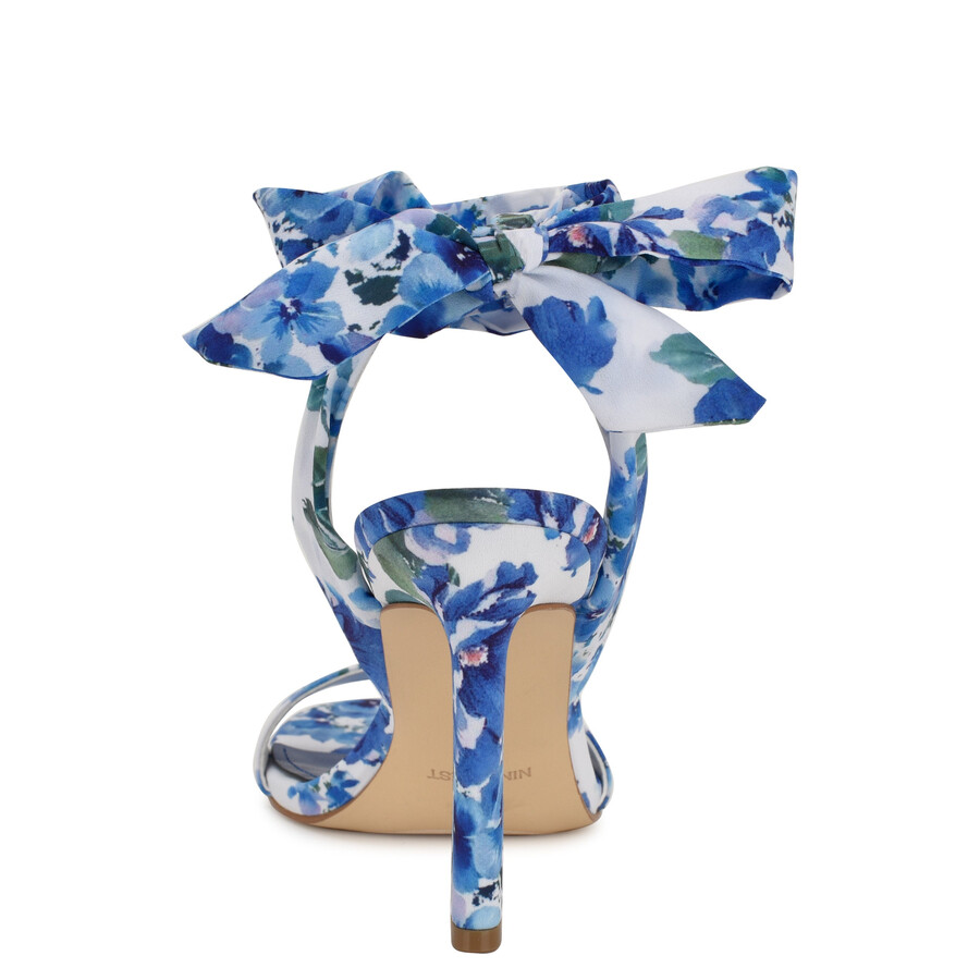kelsie – knöchelwickel-sandalen mit absatz