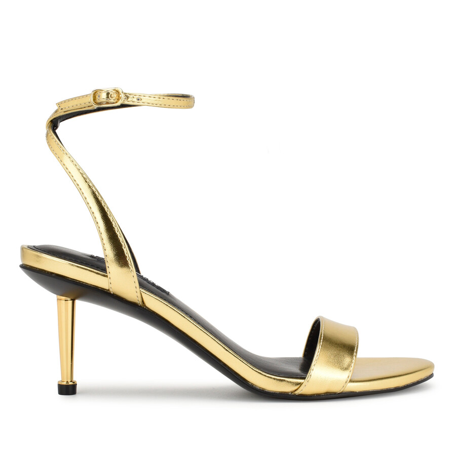 anny sandalen mit knöchelriemen und absatz