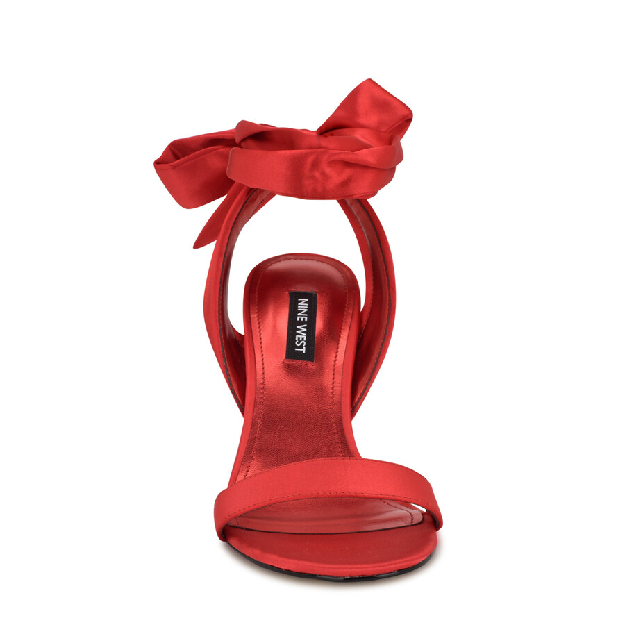 kelsie – knöchelwickel-sandalen mit absatz