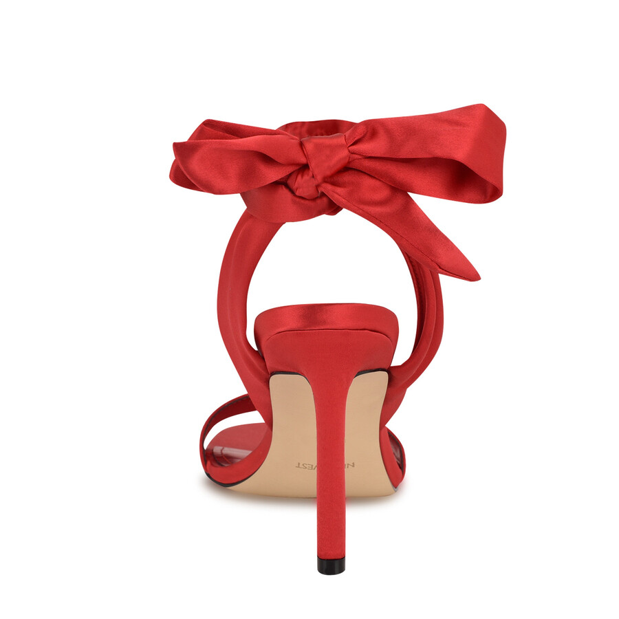 kelsie – knöchelwickel-sandalen mit absatz